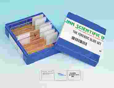 Forensics Microscope Slide Set
