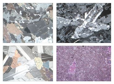 Rocks and Minerals, Ground Thin, Slide Sets