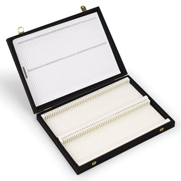 Slide Box for 12 Microscope Slides for Biology and Life Science