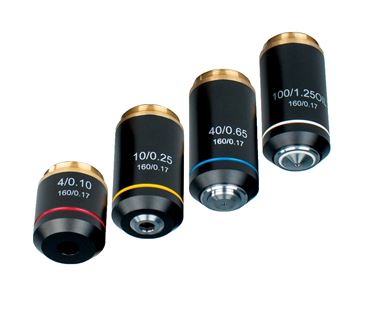 Plan Achromatic 4X Objective for Flinn Advanced Microscopes