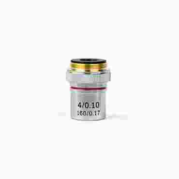 Plan Achromatic 4X Objective for Flinn Advanced Microscopes