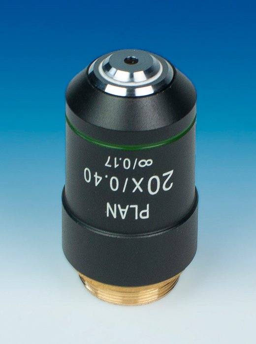 Objective 20X Infinity Plan Achromatic for Flinn Advanced Research Microscope