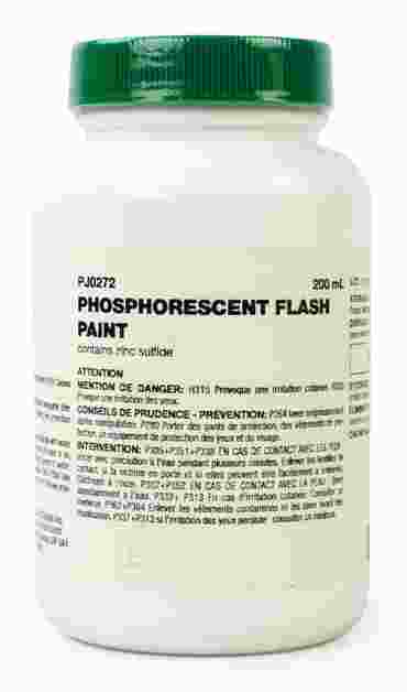 Phosphorescent Flash Paint