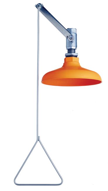 Lab Safety Body Shower and Drench with Ceiling Mount