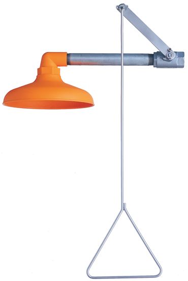 Lab Safety Body Shower and Drench with Ceiling Mount