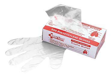 PPE and Lab Safety Disposable Polyethylene Gloves