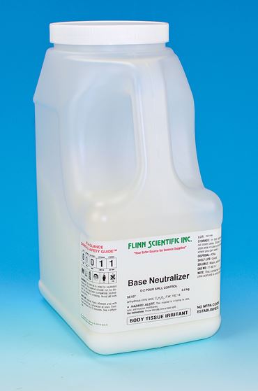 E-Z Pour Base Neutralizer for Chemical Spill Control