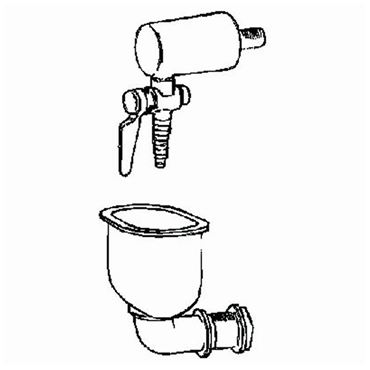 Polypropylene Cupsink and Turret Kit