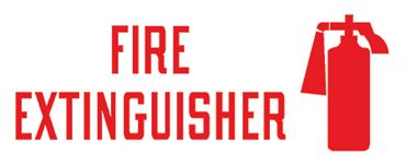 Safety Sign "Fire Extinguisher"