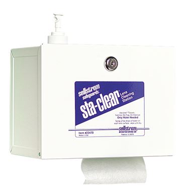 Replacement Tissues for Goggle Lens Cleaning Station for Science Lab