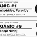 Compatible Chemical Families Labels