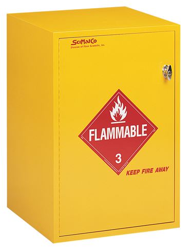 Flinn/SciMatCo® 30-Gallon Floor Flammables Cabinet for Safer Chemical Storage