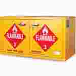 Flinn/SciMatCo® Mini Stak-a-Cab™ Flammables Cabinet with Self-Closing Doors for Safer Chemical Storage