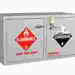 Flinn/SciMatCo® Mini Stak-a-Cab™ Flammables Cabinet with Self-Closing Doors for Safer Chemical Storage